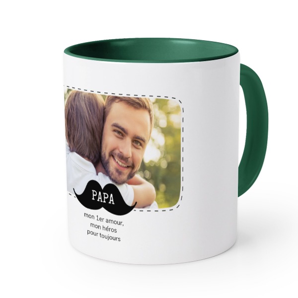 Mug couleur vert impérial