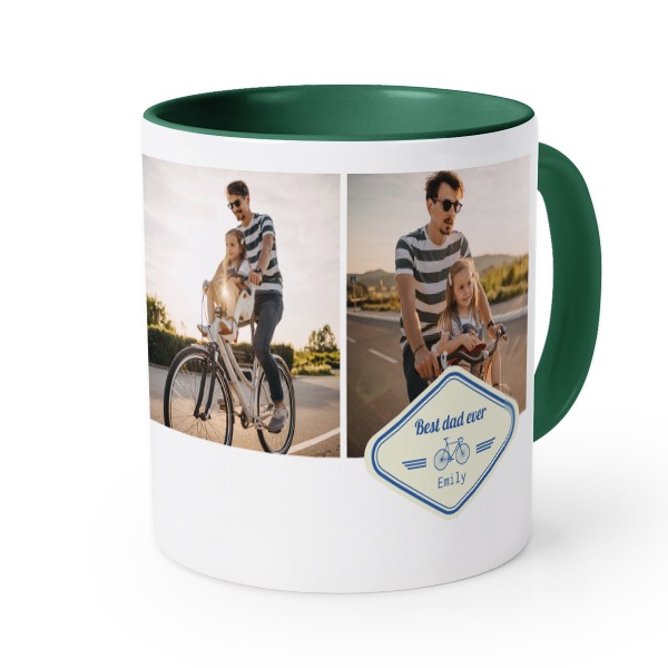 Farbige Tasse dunkelgrün Farbige Tasse dunkelgrün