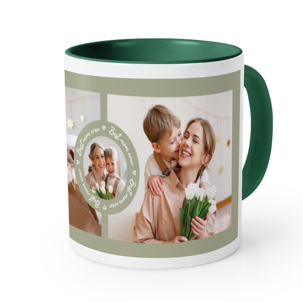 Colored Mug Dark Green Colored Mug Dark Green