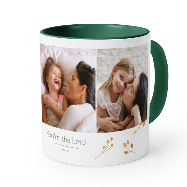 Colored Mug Dark Green Colored Mug Dark Green