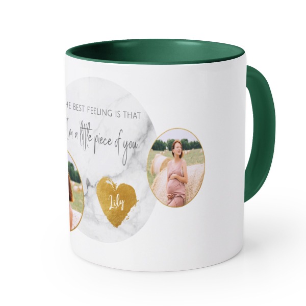 Colored Mug Dark Green Colored Mug Dark Green