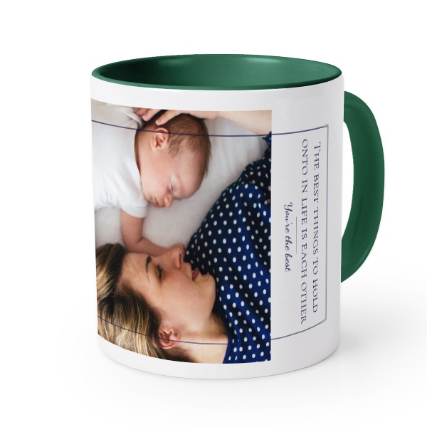 Colored Mug Dark Green