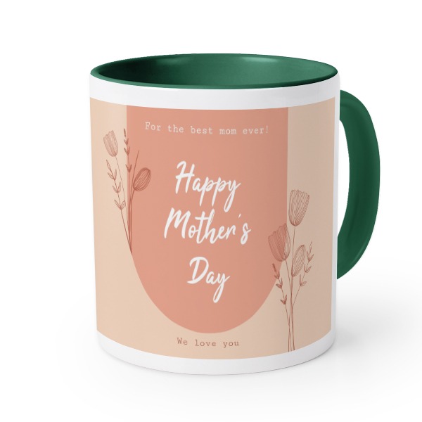 Colored Mug Dark Green