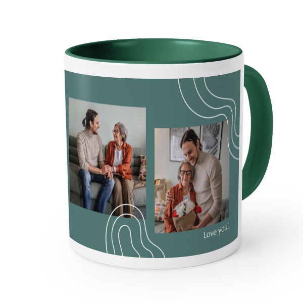Colored Mug Dark Green