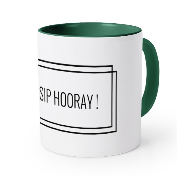 Mugg med fÀrg Mörkgrön Mugg med fÀrg Mörkgrön