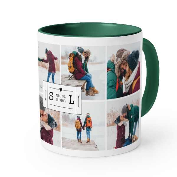 Mug couleur vert impérial