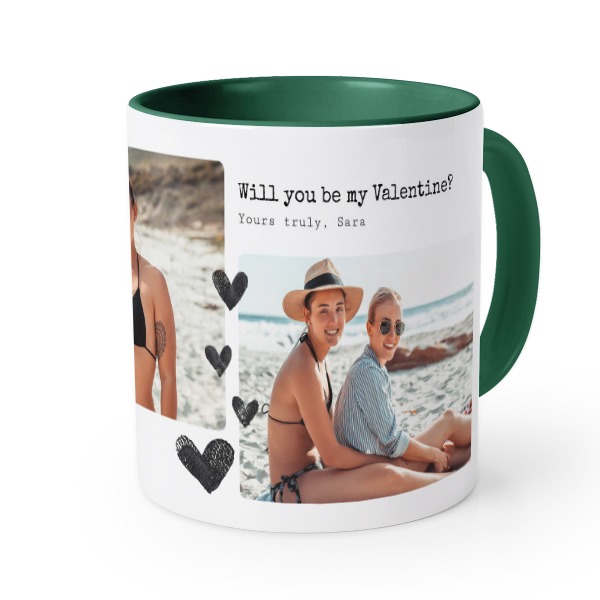 Mug couleur vert impérial