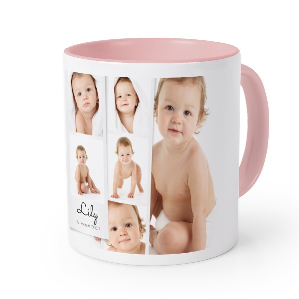 Mugg med färg Rosa Mugg med färg Rosa