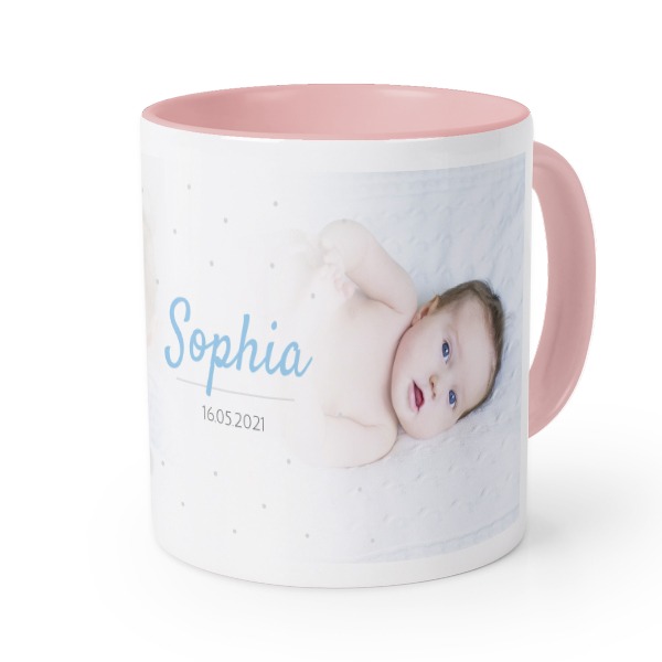 Mugg med fÀrg Rosa Mugg med fÀrg Rosa