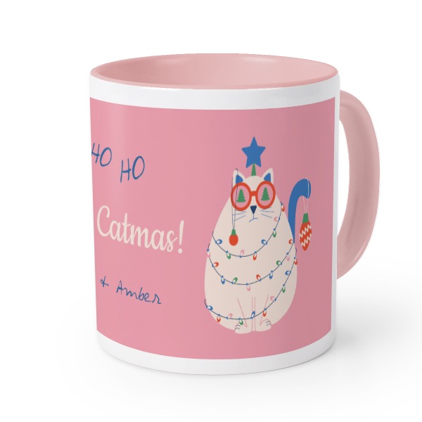Farbige Tasse Rosa