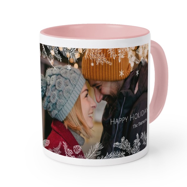 Mugg med fÀrg Rosa Mugg med fÀrg Rosa