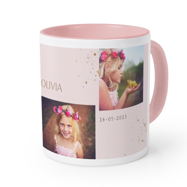 Mugg med fÀrg Rosa Mugg med fÀrg Rosa