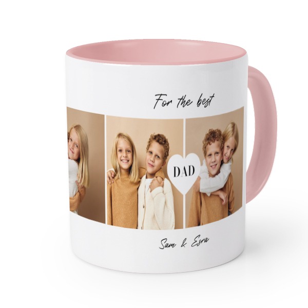 Coloured Mug Pink Coloured Mug Pink