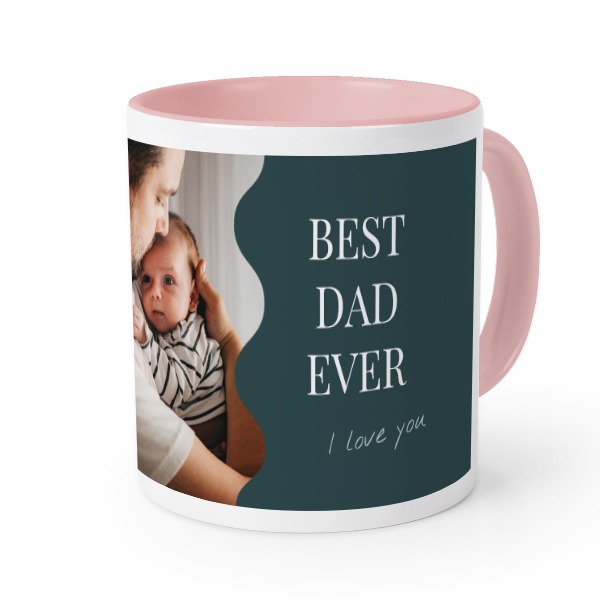 Farbige Tasse Rosa