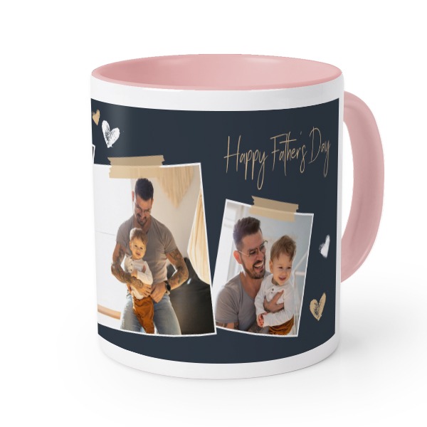 Farbige Tasse Rosa