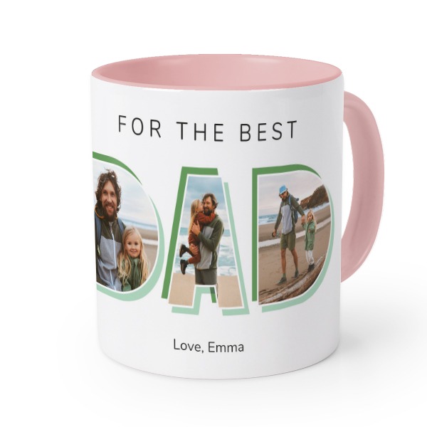 Farbige Tasse Rosa