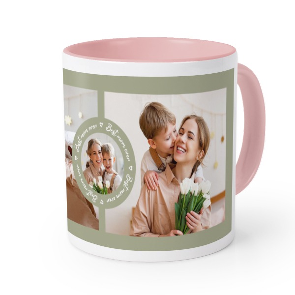 Farbige Tasse Rosa Farbige Tasse Rosa