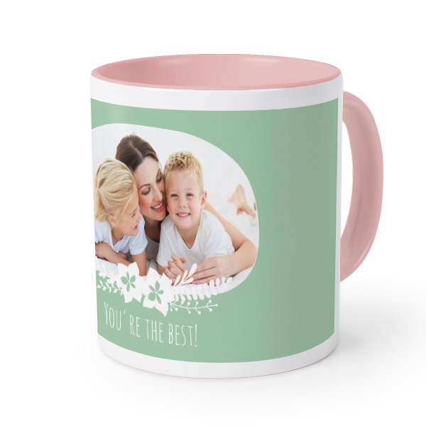 Gekleurde Mok Roze Gekleurde Mok Roze