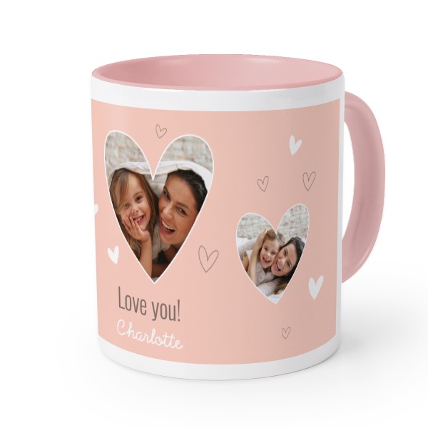 Coloured Mug Pink Coloured Mug Pink