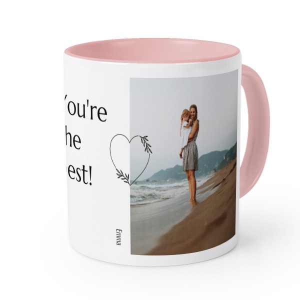 Coloured Mug Pink Coloured Mug Pink
