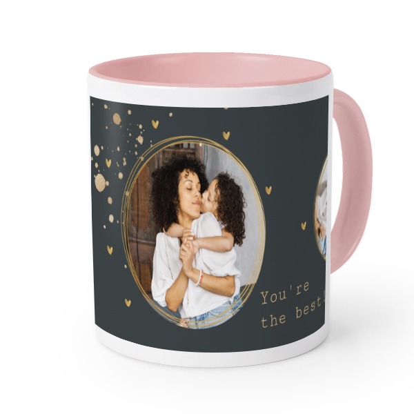 Farbige Tasse Rosa Farbige Tasse Rosa