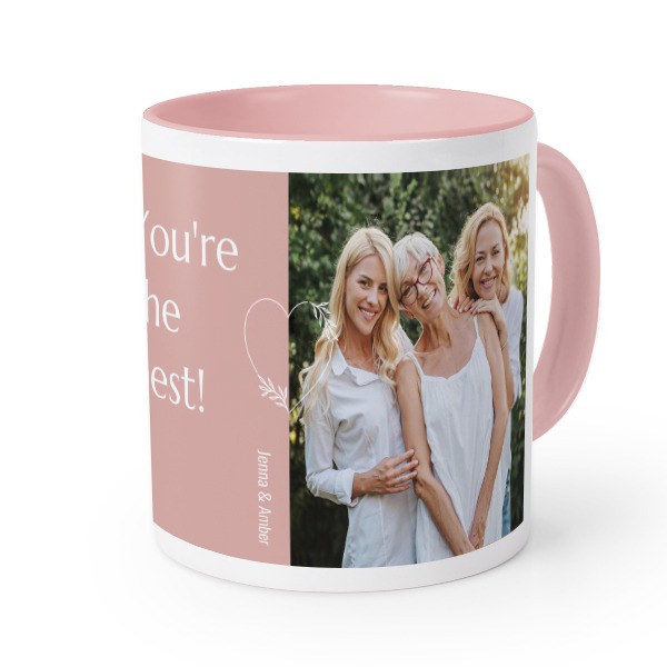 Mugg med färg Rosa