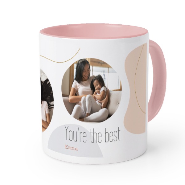 Coloured Mug Pink