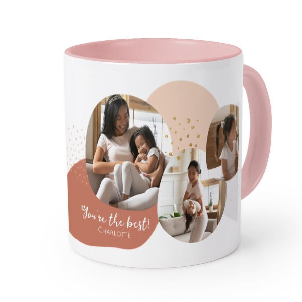Mugg med färg Rosa