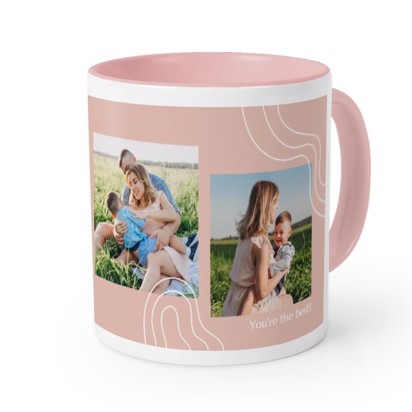 Coloured Mug Pink