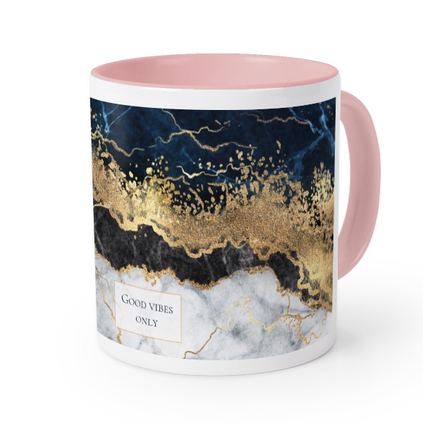 Mugg med färg Rosa