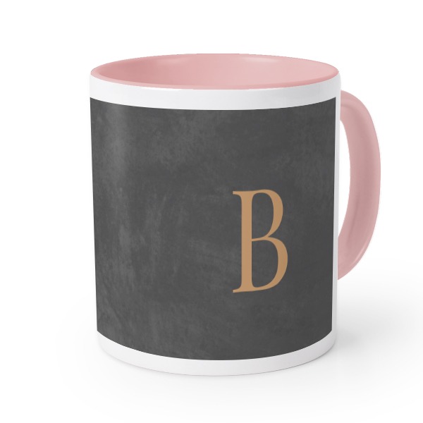 Farbige Tasse Rosa