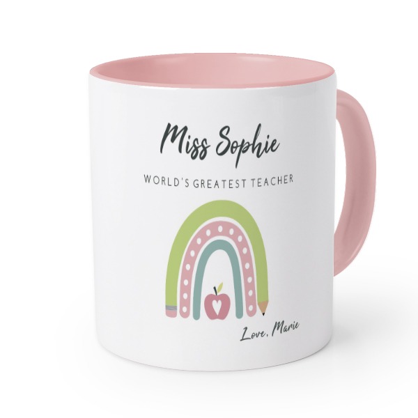 Mugg med färg Rosa