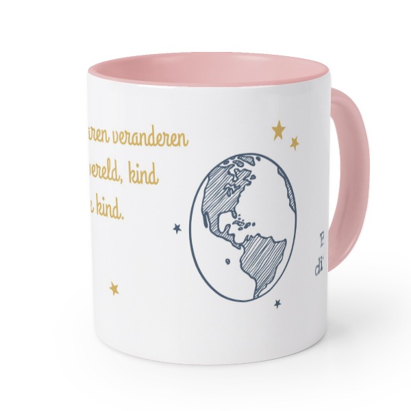 Gekleurde Mok Roze