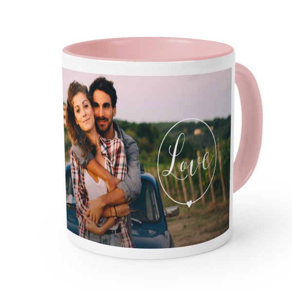 Coloured Mug Pink