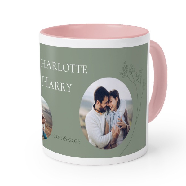 Mugg med fÀrg Rosa Mugg med fÀrg Rosa