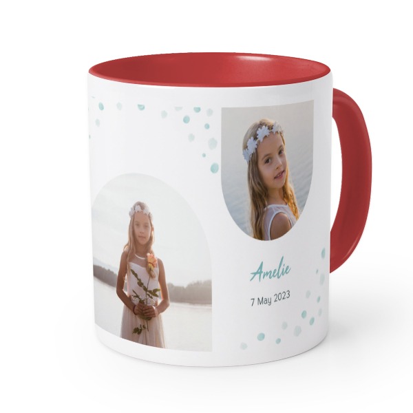 Farbige Tasse rot Farbige Tasse rot