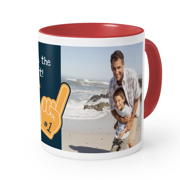 Farbige Tasse rot