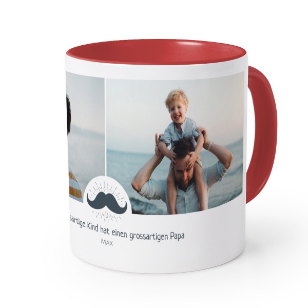 Colored Mug Red