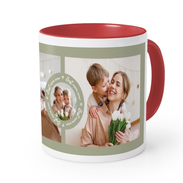 Colored Mug Red