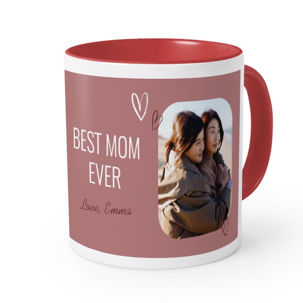 Mug Couleur rouge Mug Couleur rouge