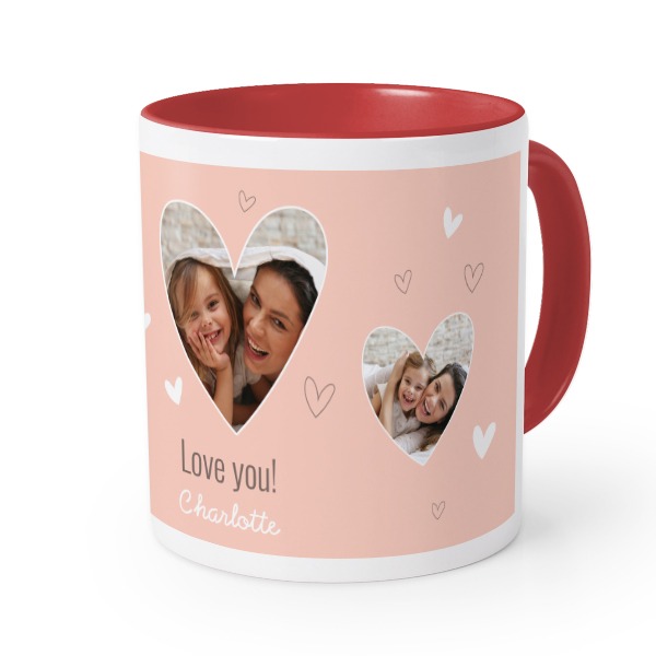 Farbige Tasse rot Farbige Tasse rot