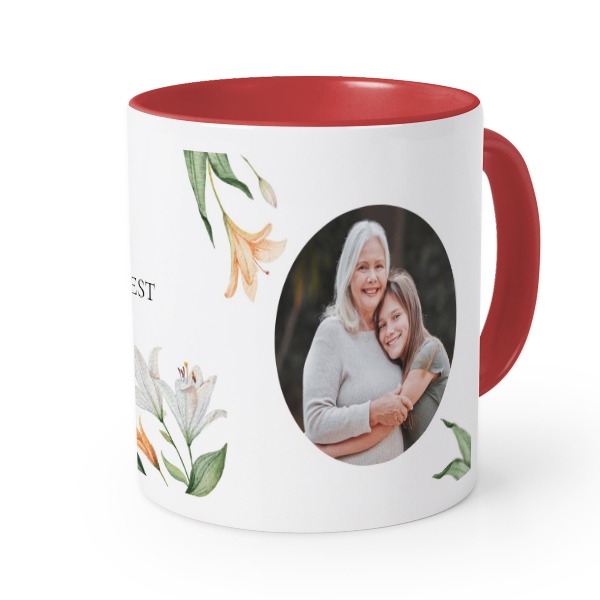 Mug Couleur rouge Mug Couleur rouge