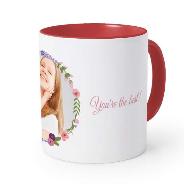 Mug Couleur rouge Mug Couleur rouge