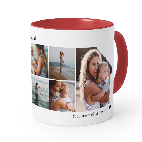 Colored Mug Red Colored Mug Red