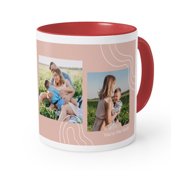 Colored Mug Red Colored Mug Red