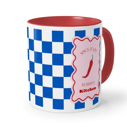 Gekleurde mok rood Gekleurde mok rood