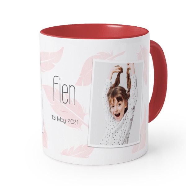 Farbige Tasse rot Farbige Tasse rot