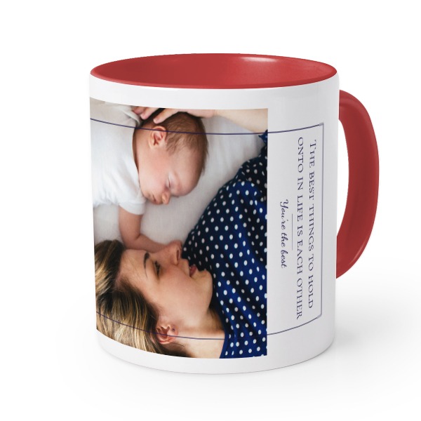 Colored Mug Red