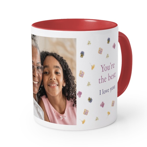 Colored Mug Red
