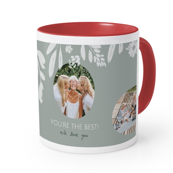 Colored Mug Red